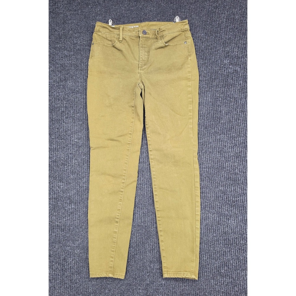 Talbots Flawless High-Rise Jegging Ankle Pants Olive Green Size 2
